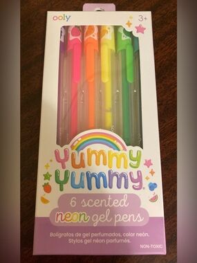 Ooly Scented Neon Gel Pens 6pk
